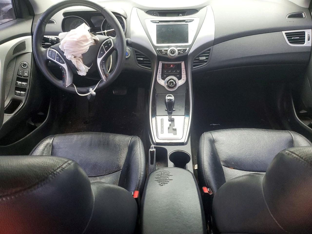 2011 Hyundai Elantra Limited Charcoal vin: KMHDH4AE9BU146772