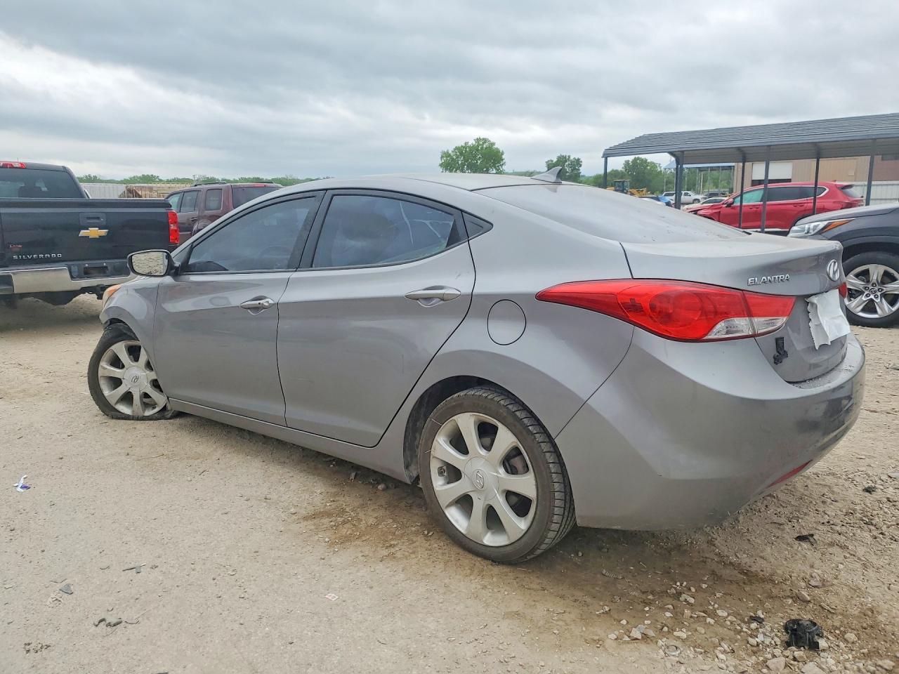 2011 Hyundai Elantra Limited Charcoal vin: KMHDH4AE9BU146772