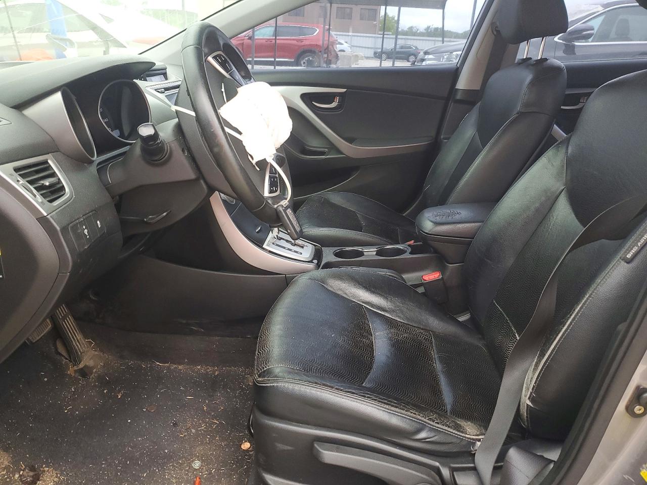 2011 Hyundai Elantra Limited Charcoal vin: KMHDH4AE9BU146772