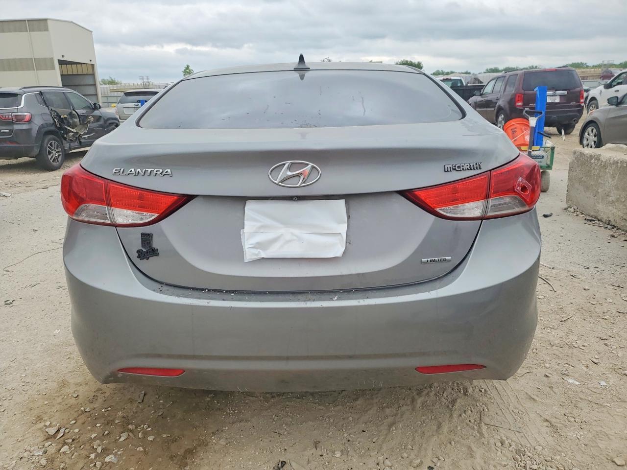 2011 Hyundai Elantra Limited Charcoal vin: KMHDH4AE9BU146772