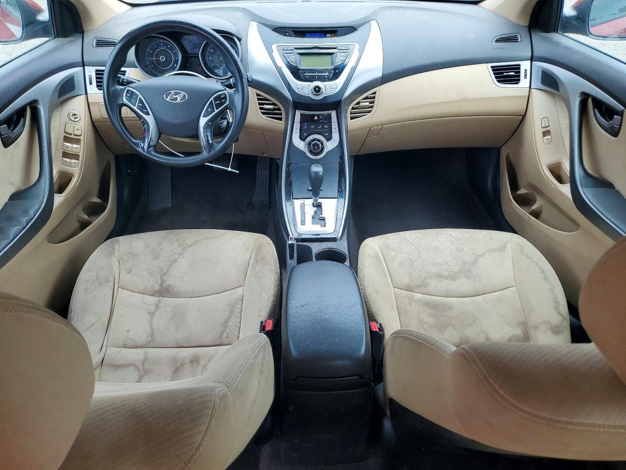 2011 Hyundai Elantra Gls Красный vin: KMHDH4AE9BU162597