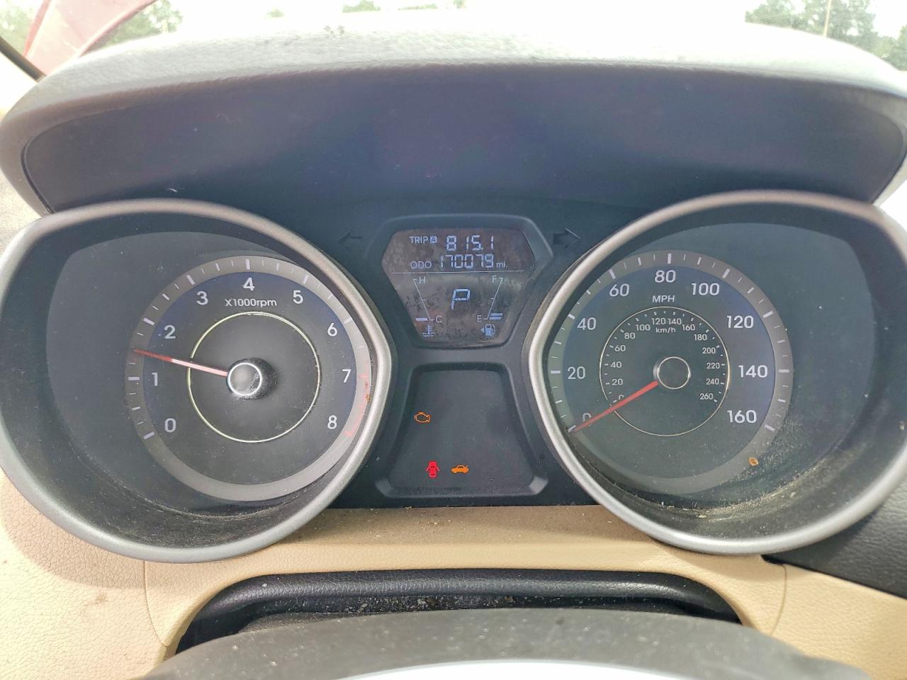 2011 Hyundai Elantra Gls Красный vin: KMHDH4AE9BU162597
