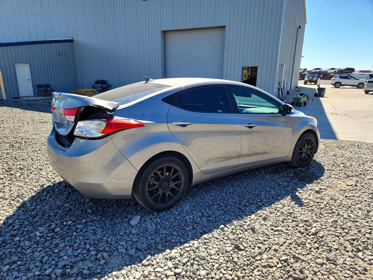 2012 Hyundai Elantra Limited Серебряный vin: KMHDH4AE9CU223125