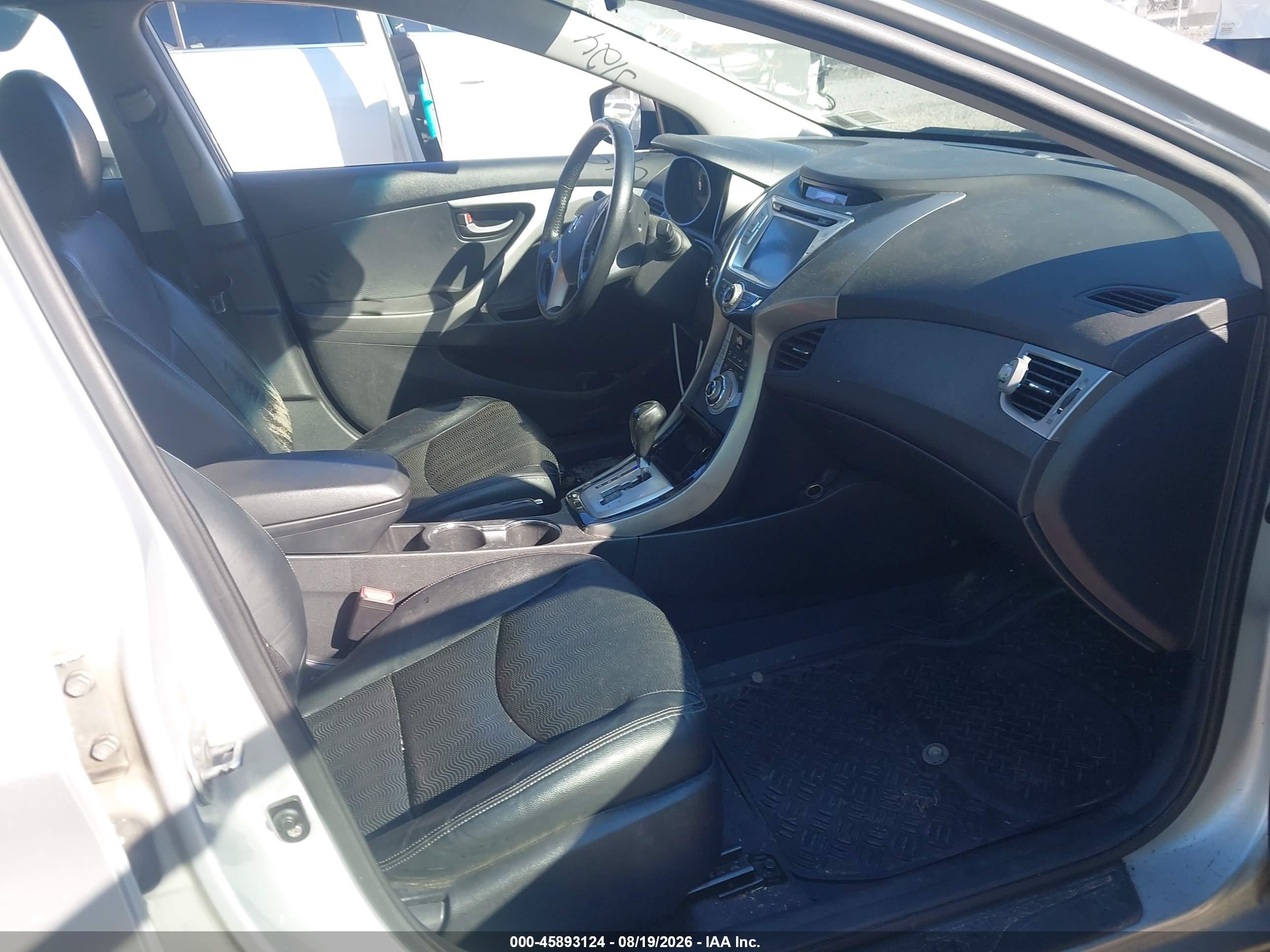 2012 Hyundai Elantra Limited (ulsan Plant) Silver vin: KMHDH4AE9CU231337