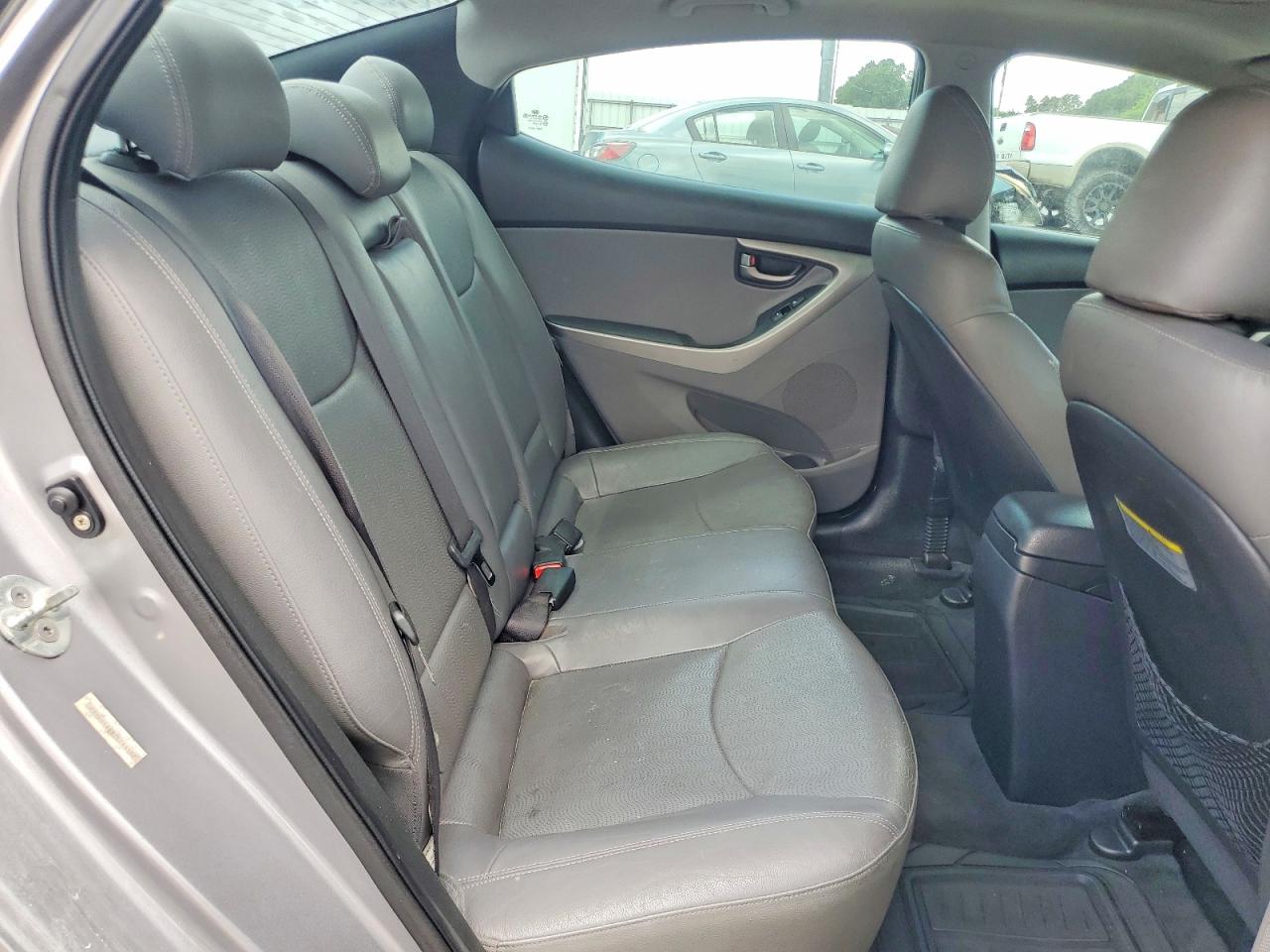 2012 Hyundai Elantra Limited Gray vin: KMHDH4AE9CU265102