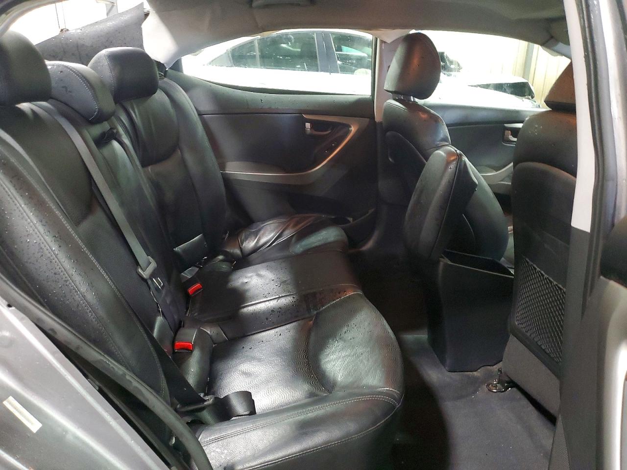 2012 Hyundai Elantra Limited Gray vin: KMHDH4AE9CU320079