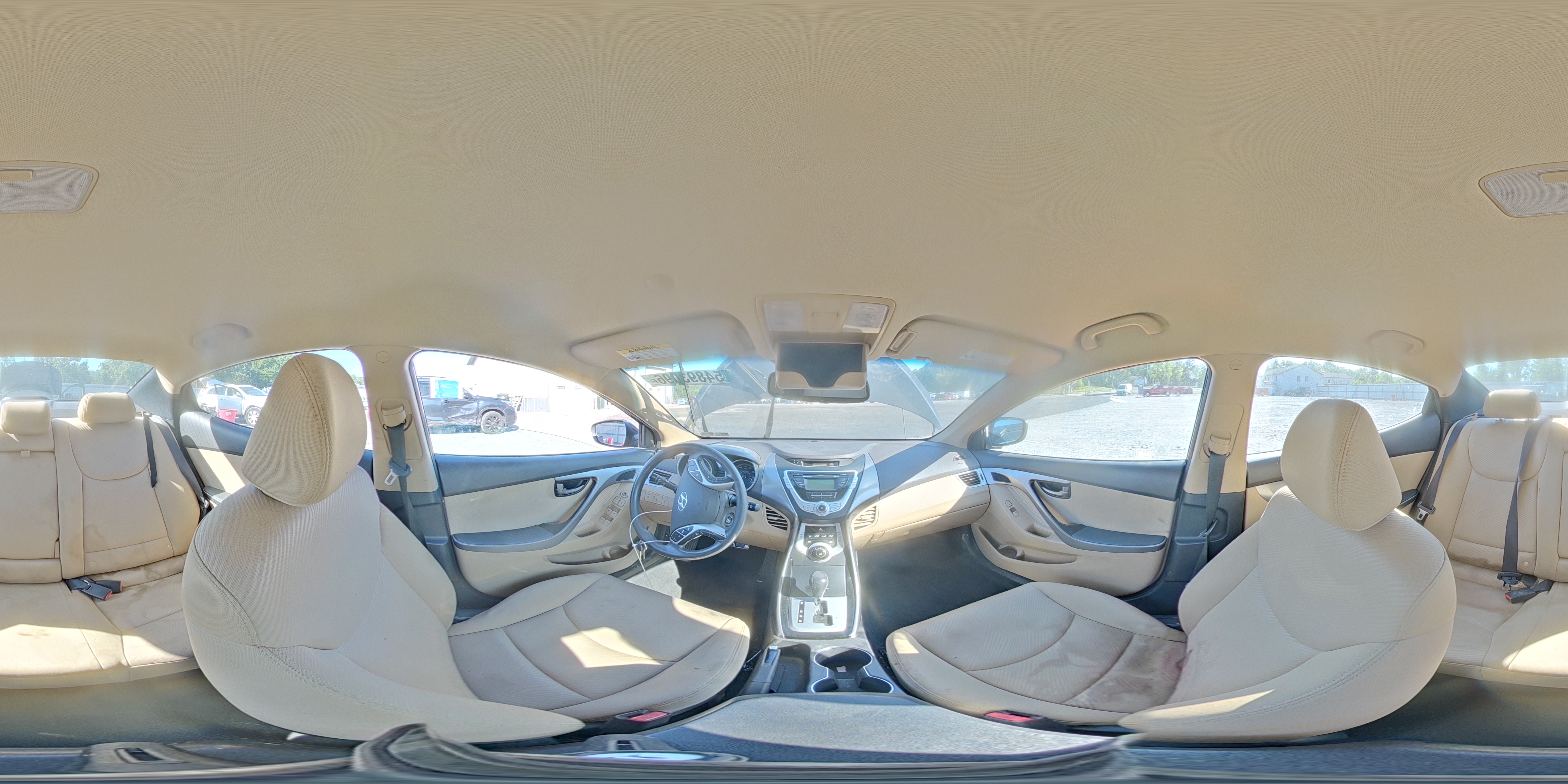 2012 Hyundai Elantra Gls Black vin: KMHDH4AE9CU332927