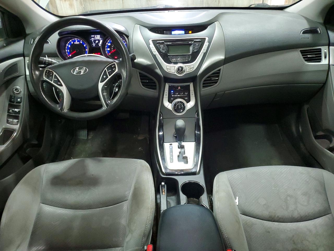 2012 Hyundai Elantra Gls Серебряный vin: KMHDH4AE9CU355804