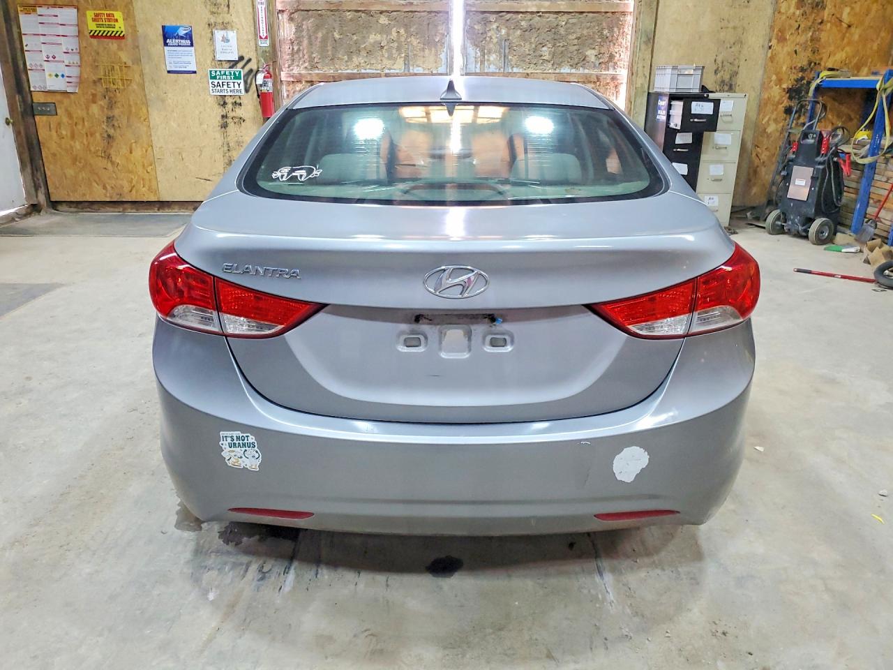 2012 Hyundai Elantra Gls Серебряный vin: KMHDH4AE9CU355804
