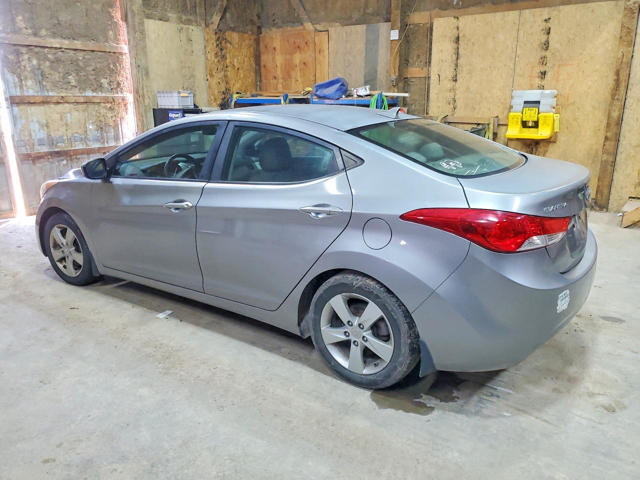 2012 Hyundai Elantra Gls Серебряный vin: KMHDH4AE9CU355804