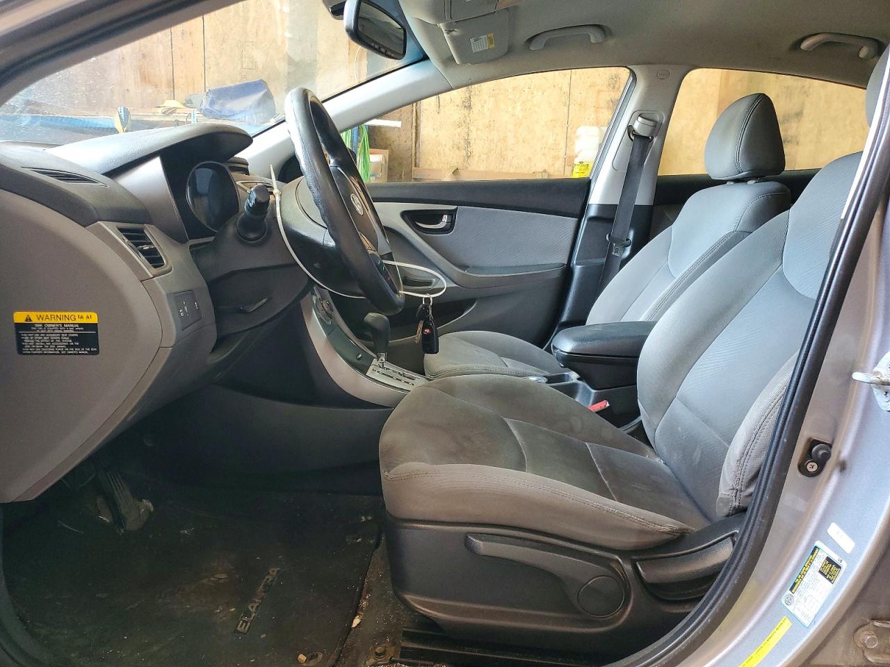 2012 Hyundai Elantra Gls Серебряный vin: KMHDH4AE9CU355804