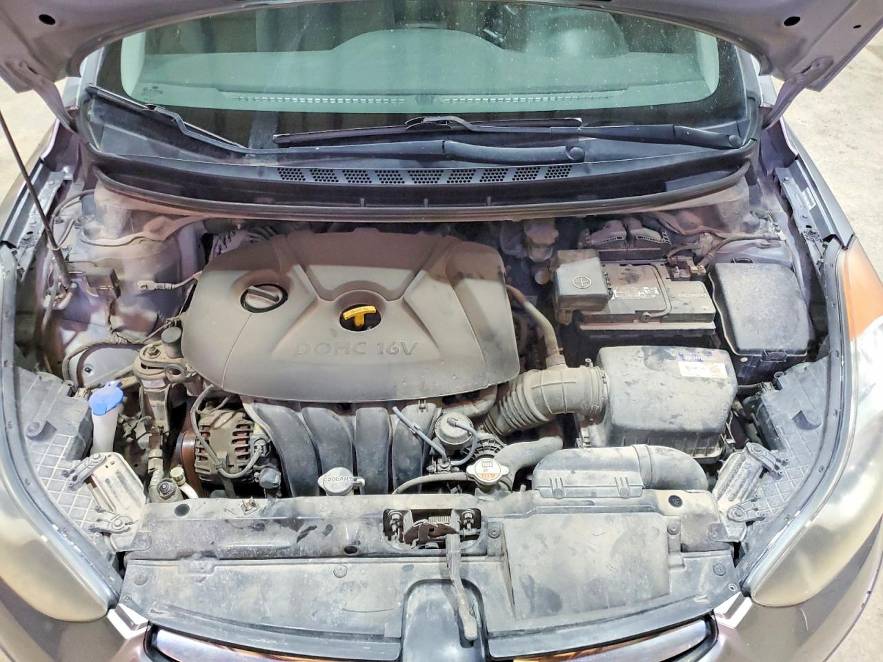 2012 Hyundai Elantra Gls Серебряный vin: KMHDH4AE9CU355804