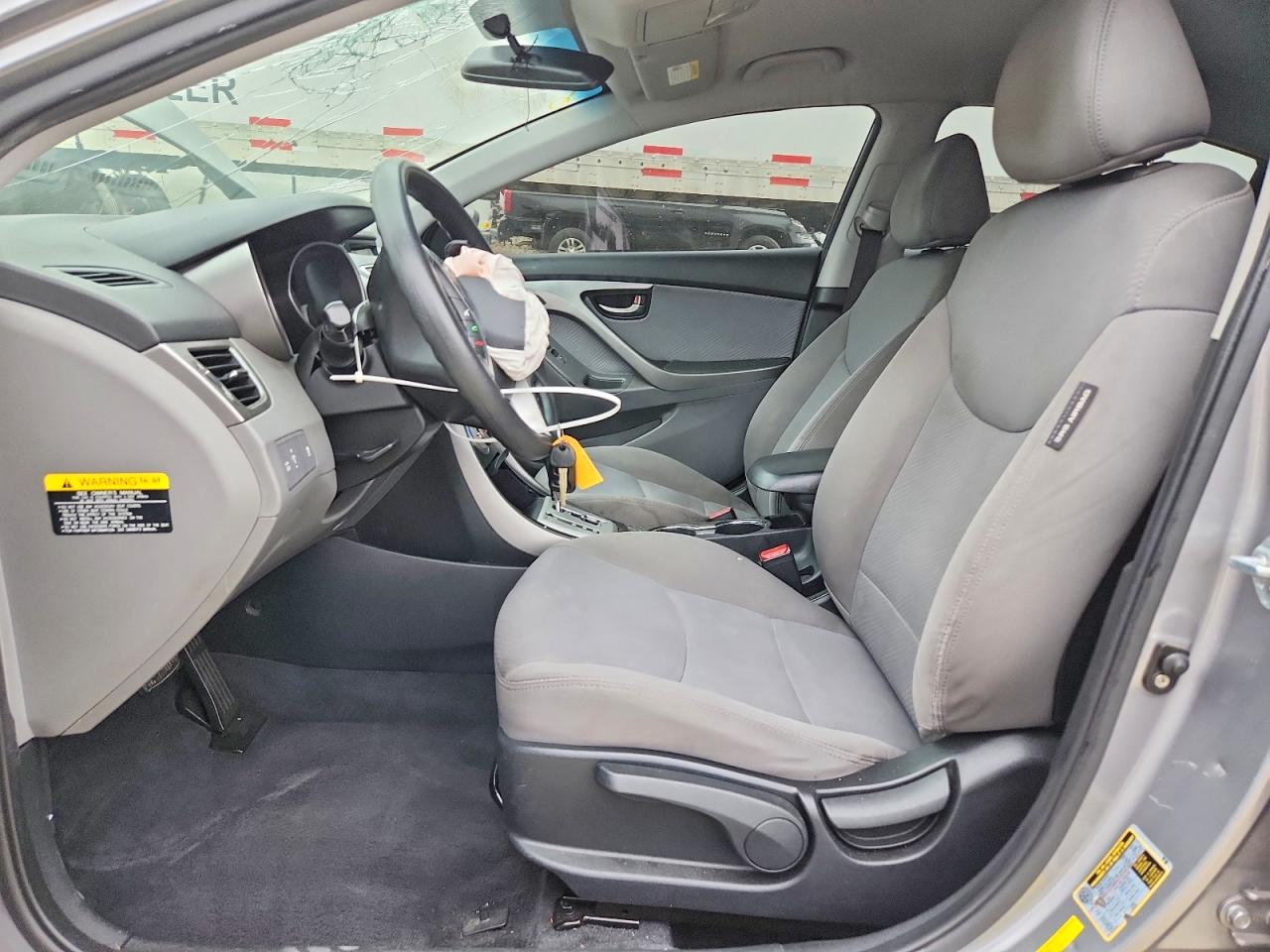 2012 Hyundai Elantra Gls Silver vin: KMHDH4AE9CU360923