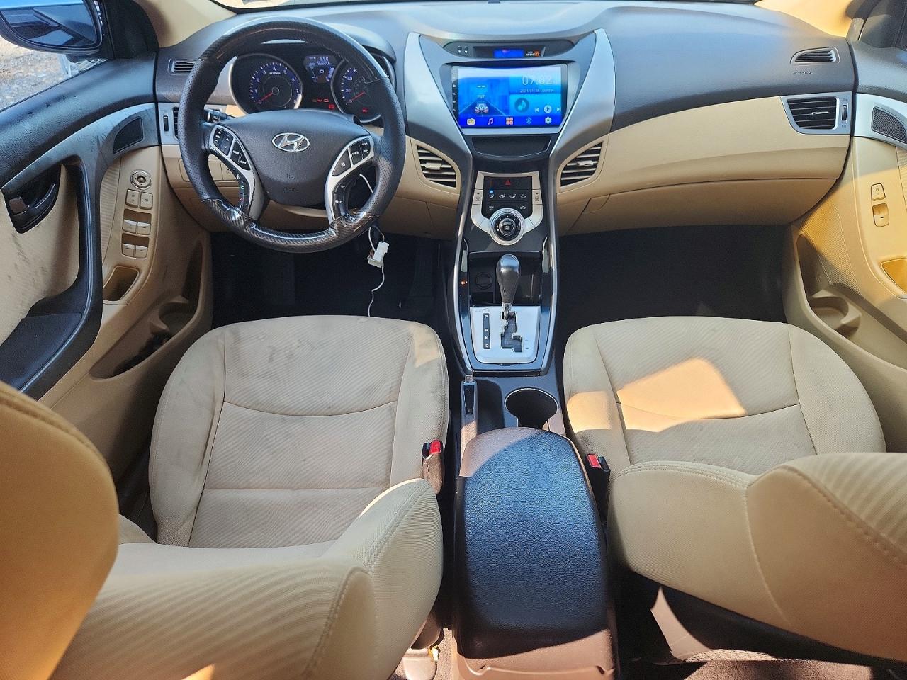 2012 Hyundai Elantra Gls Blue vin: KMHDH4AE9CU416293