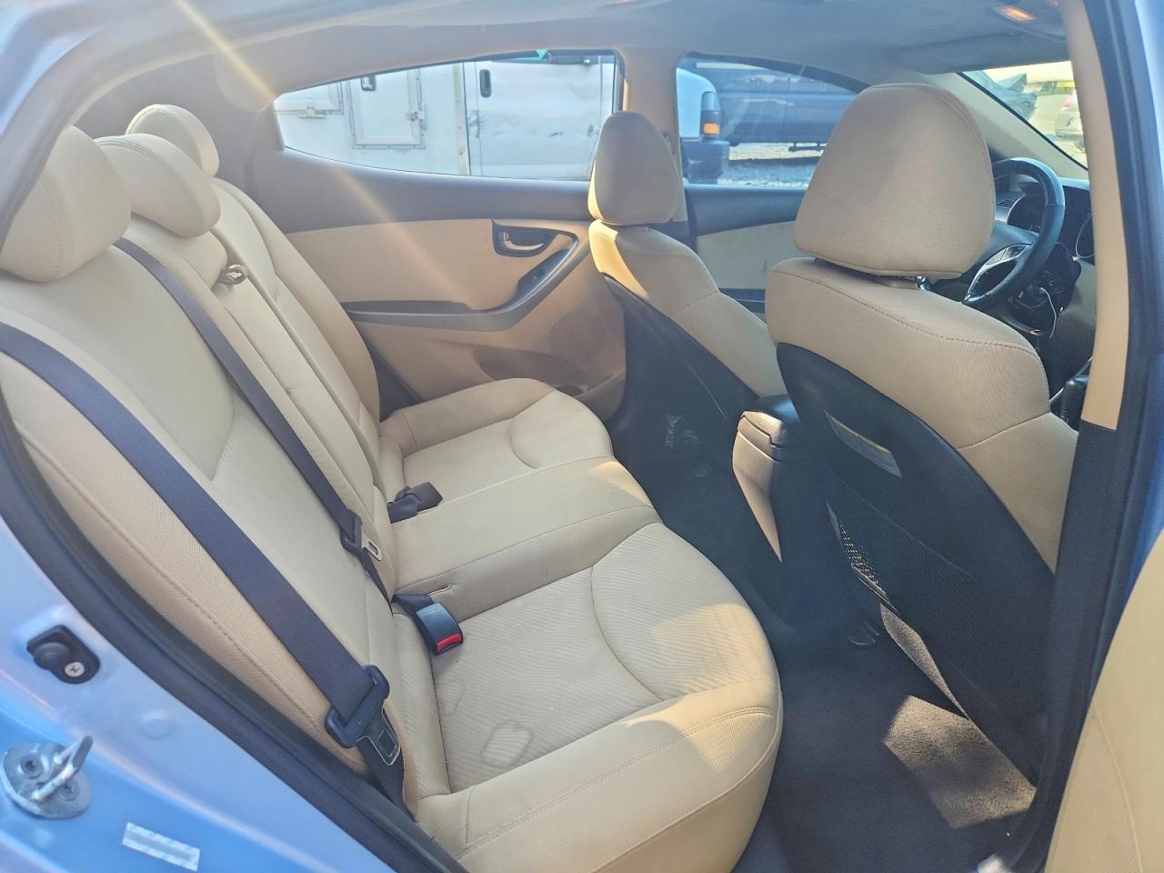 2012 Hyundai Elantra Gls Blue vin: KMHDH4AE9CU416293