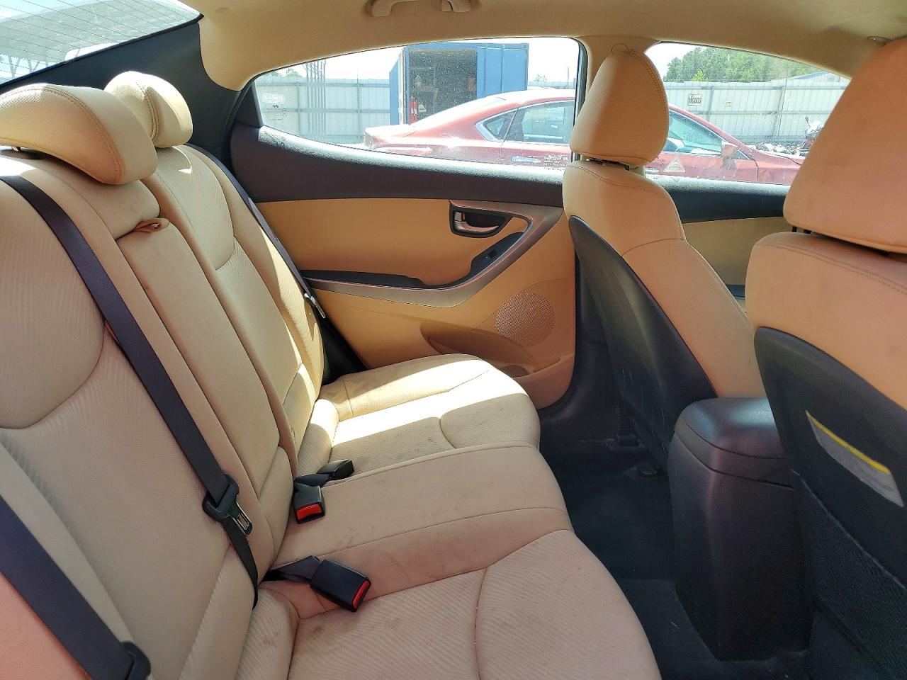 2012 Hyundai Elantra Gls Blue vin: KMHDH4AE9CU430775
