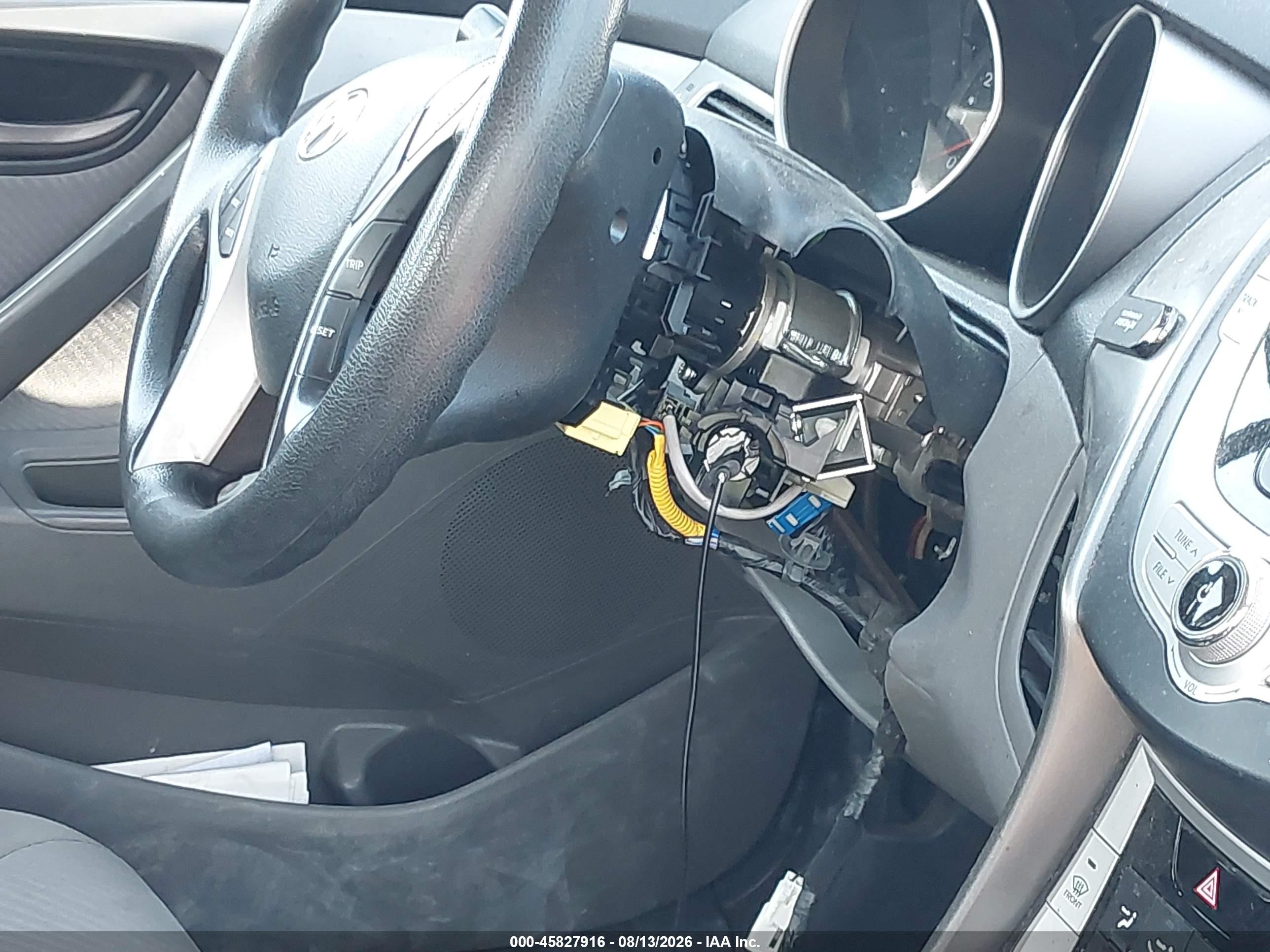 2012 Hyundai Elantra Gls (ulsan Plant) Silver vin: KMHDH4AE9CU431375