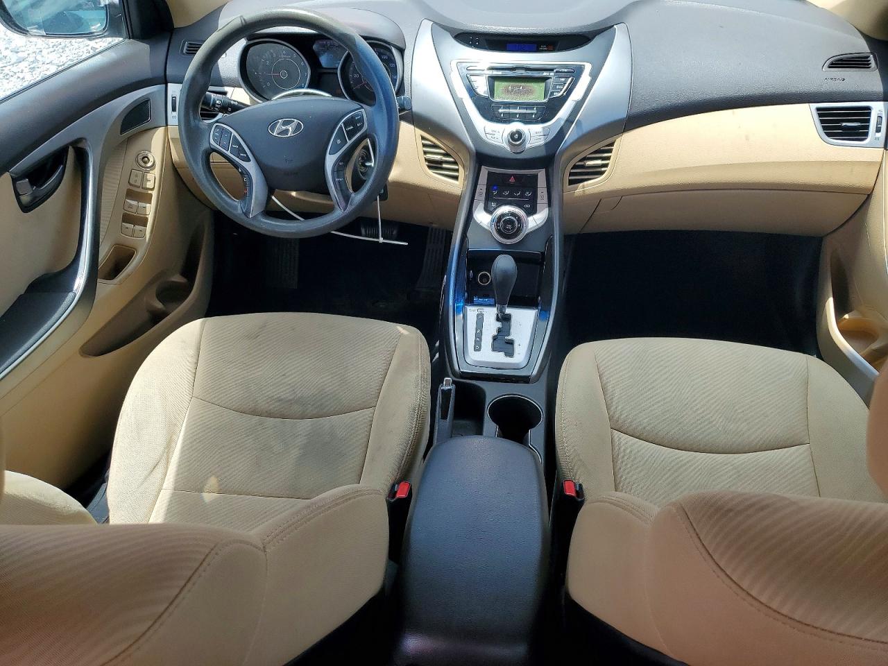 2012 Hyundai Elantra Gls Red vin: KMHDH4AE9CU435961