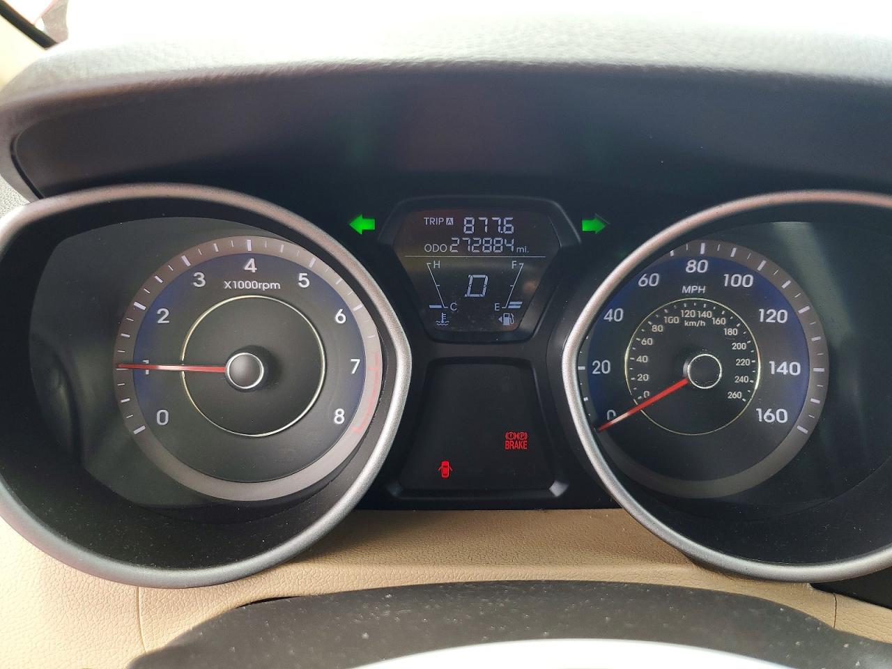 2012 Hyundai Elantra Gls Red vin: KMHDH4AE9CU435961