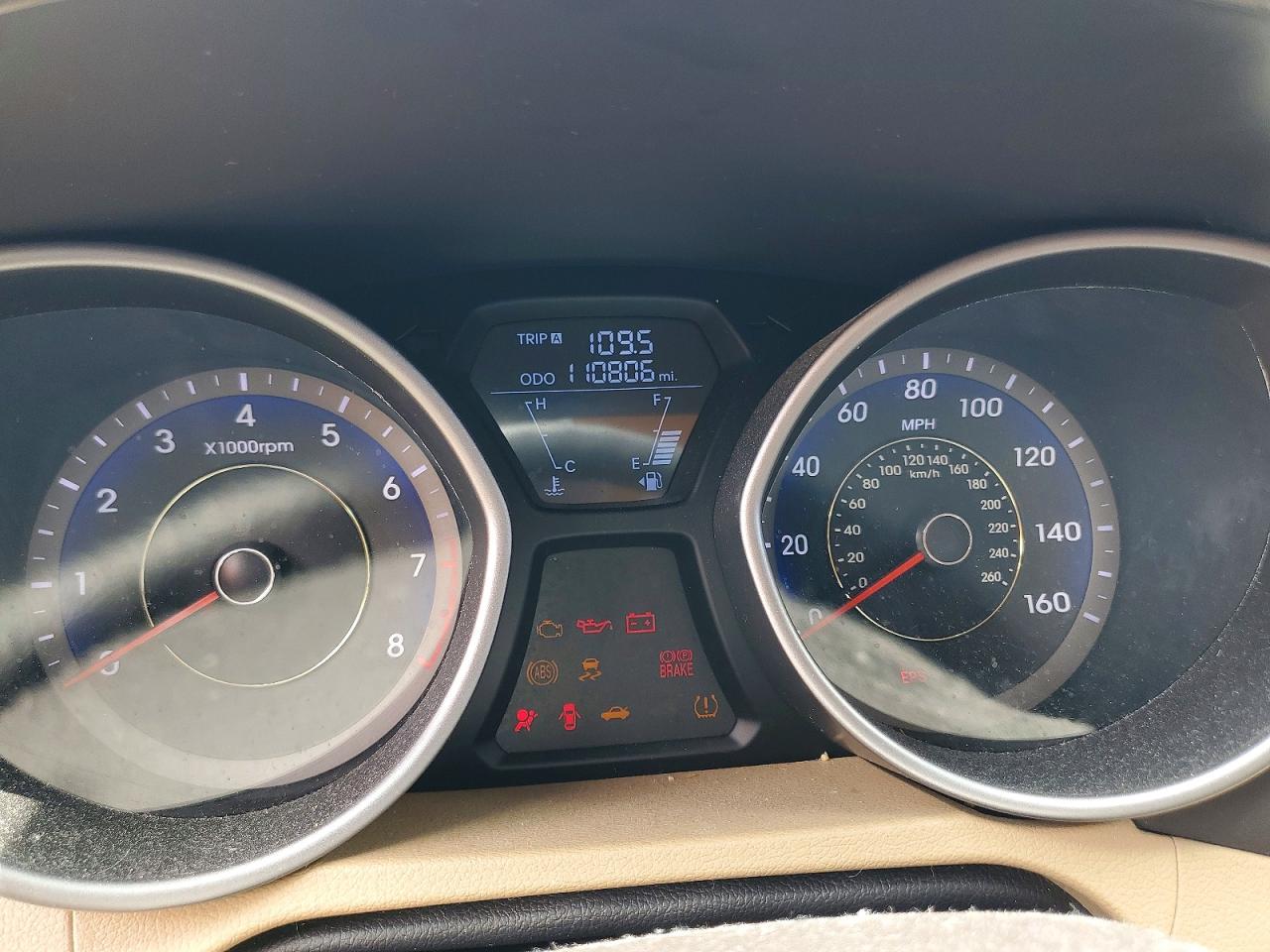 2012 Hyundai Elantra Gls Blue vin: KMHDH4AE9CU462190