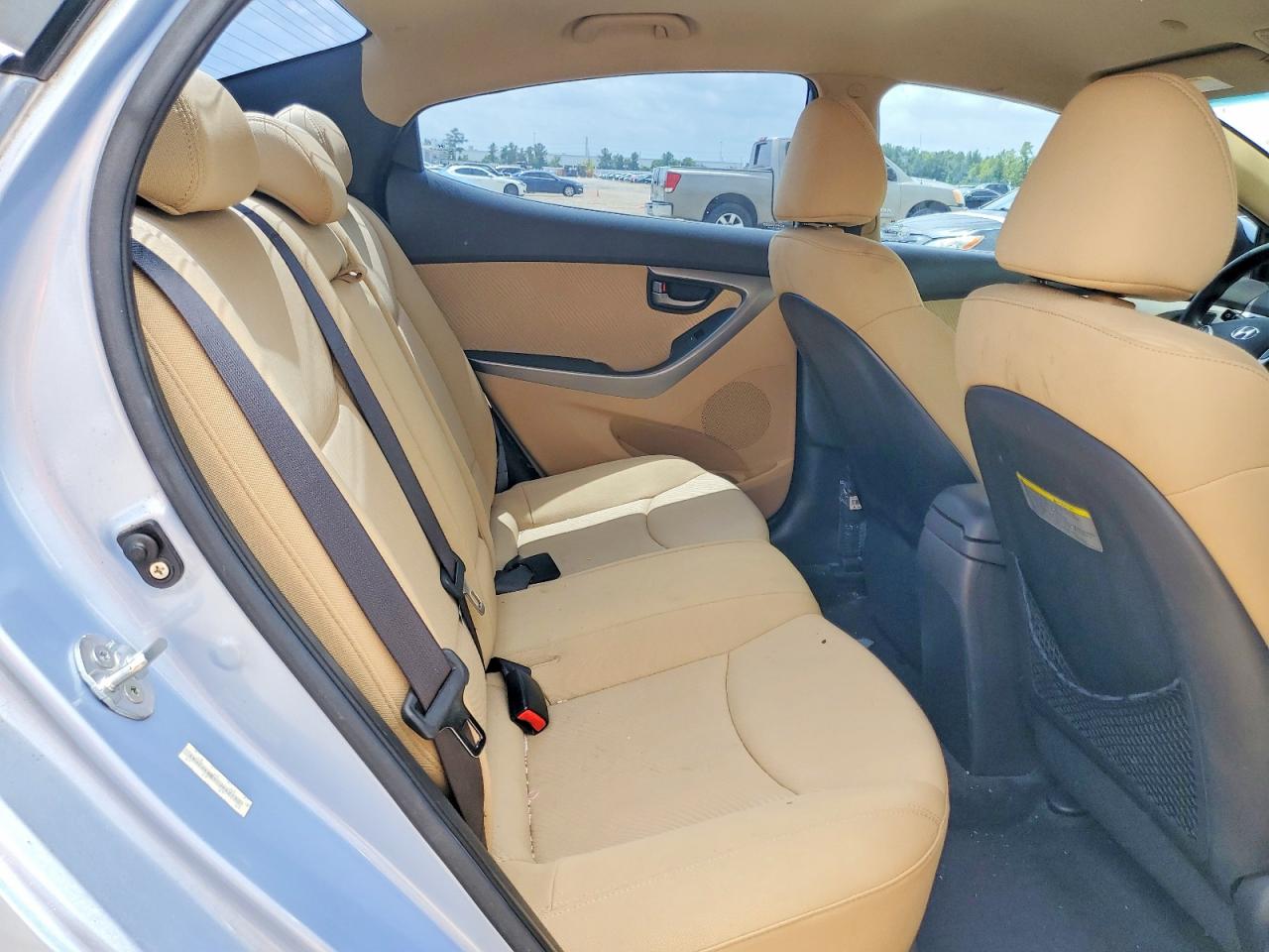 2012 Hyundai Elantra Gls Blue vin: KMHDH4AE9CU462190