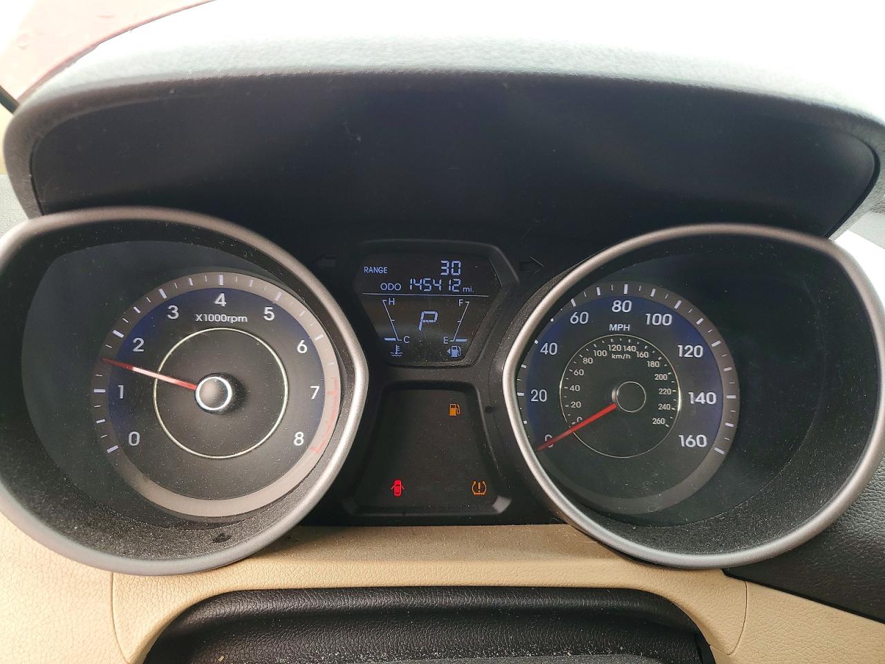 2012 Hyundai Elantra Gls Maroon vin: KMHDH4AE9CU471004