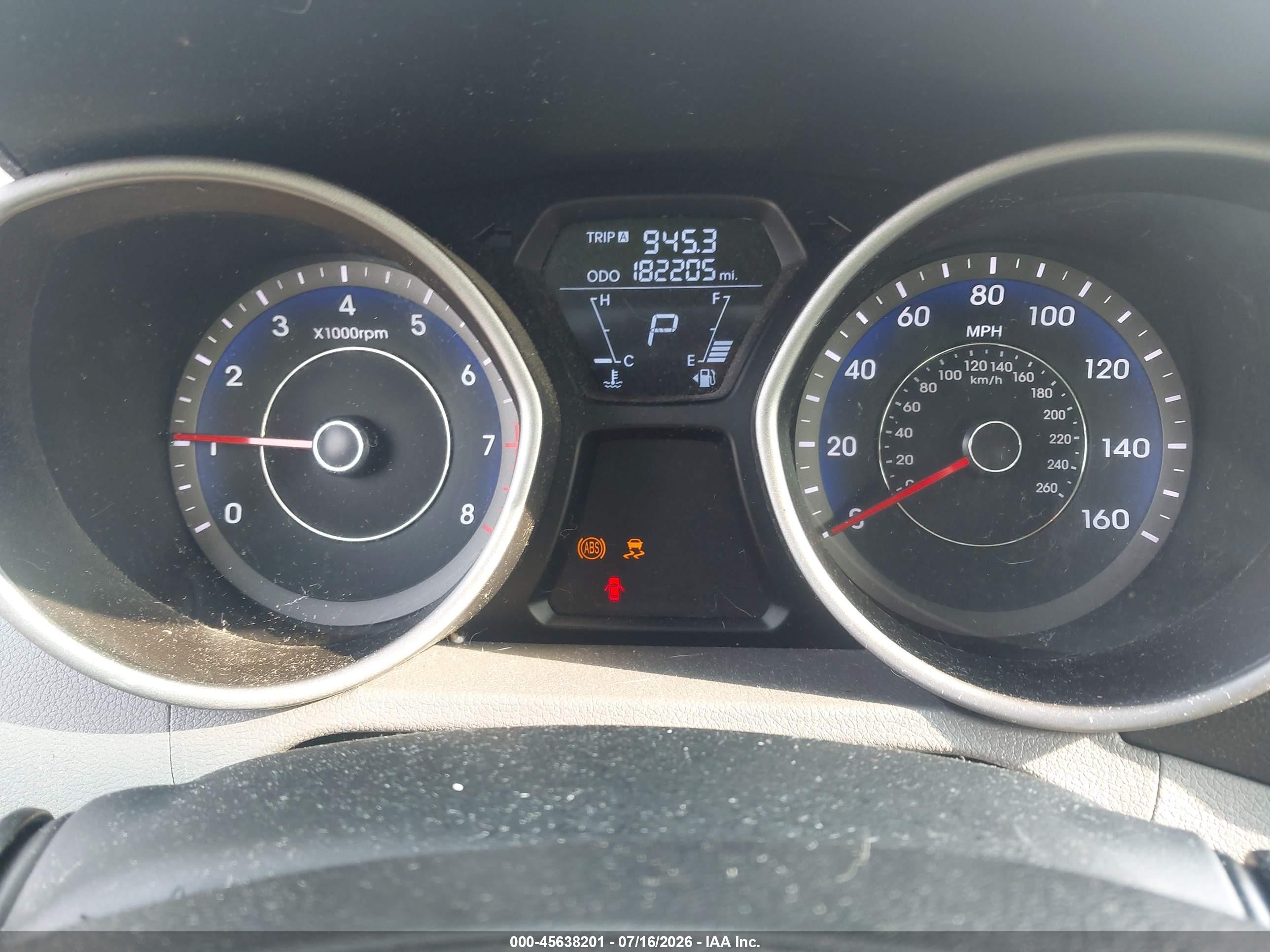 2012 Hyundai Elantra Gls (ulsan Plant) Silver vin: KMHDH4AE9CU475649