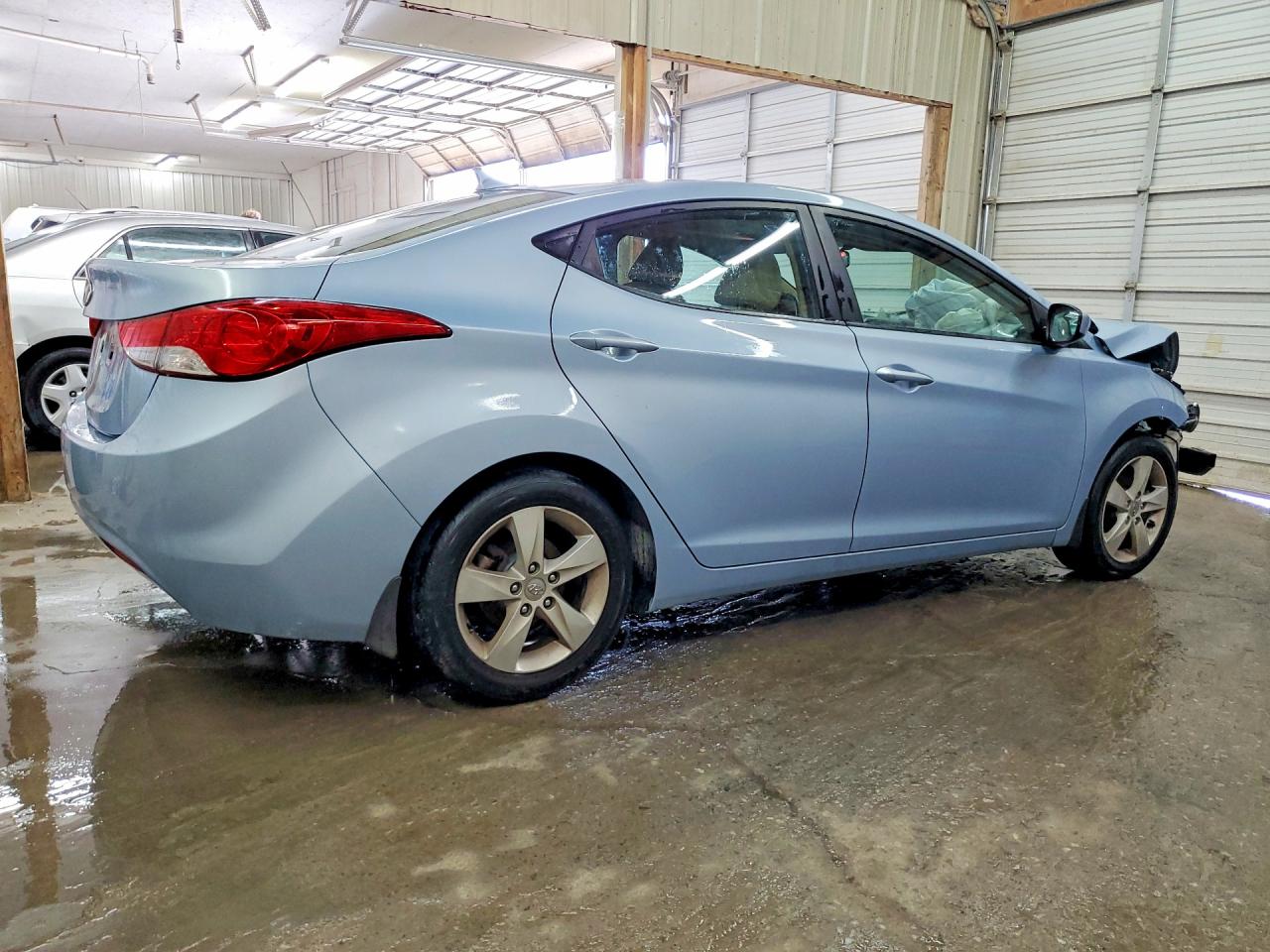 2013 Hyundai Elantra Gls Blue vin: KMHDH4AE9DU496695
