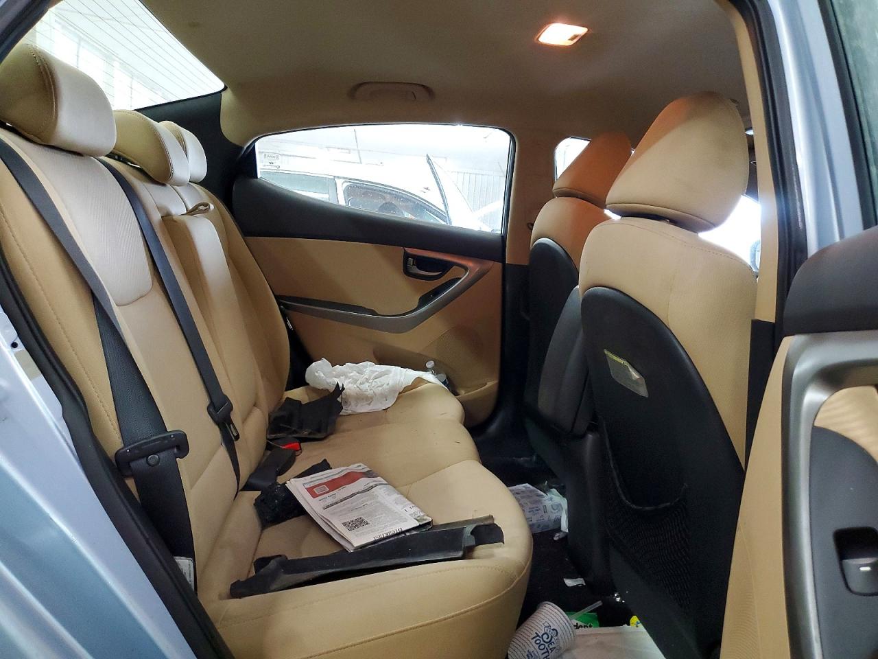 2013 Hyundai Elantra Gls Blue vin: KMHDH4AE9DU496695