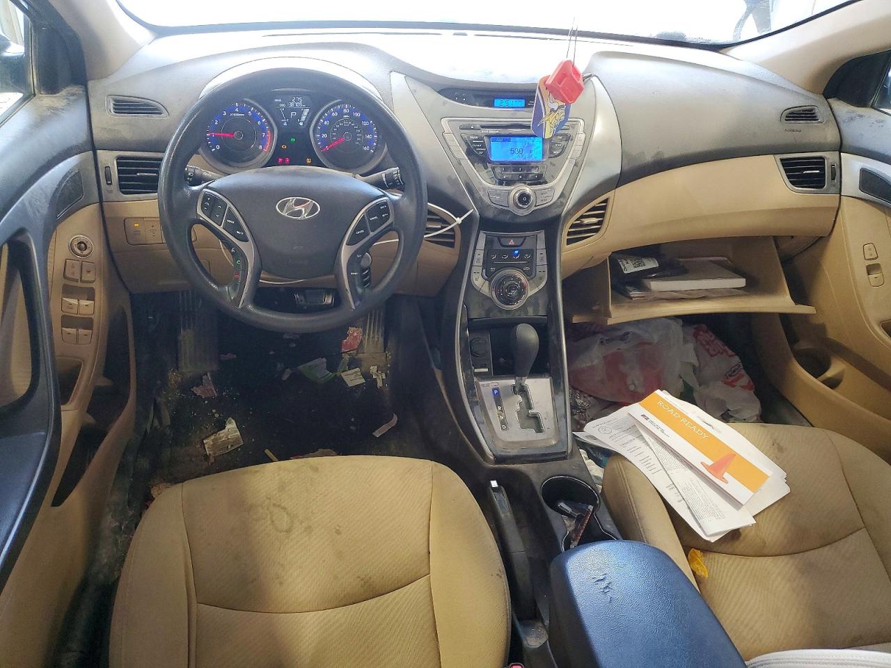 2013 Hyundai Elantra Gls Blue vin: KMHDH4AE9DU562159