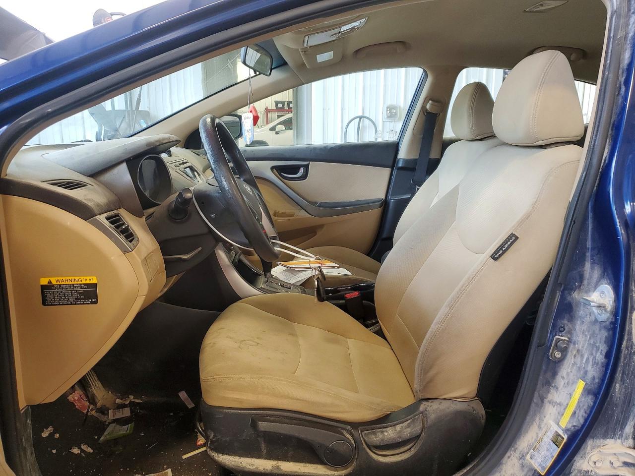 2013 Hyundai Elantra Gls Blue vin: KMHDH4AE9DU562159