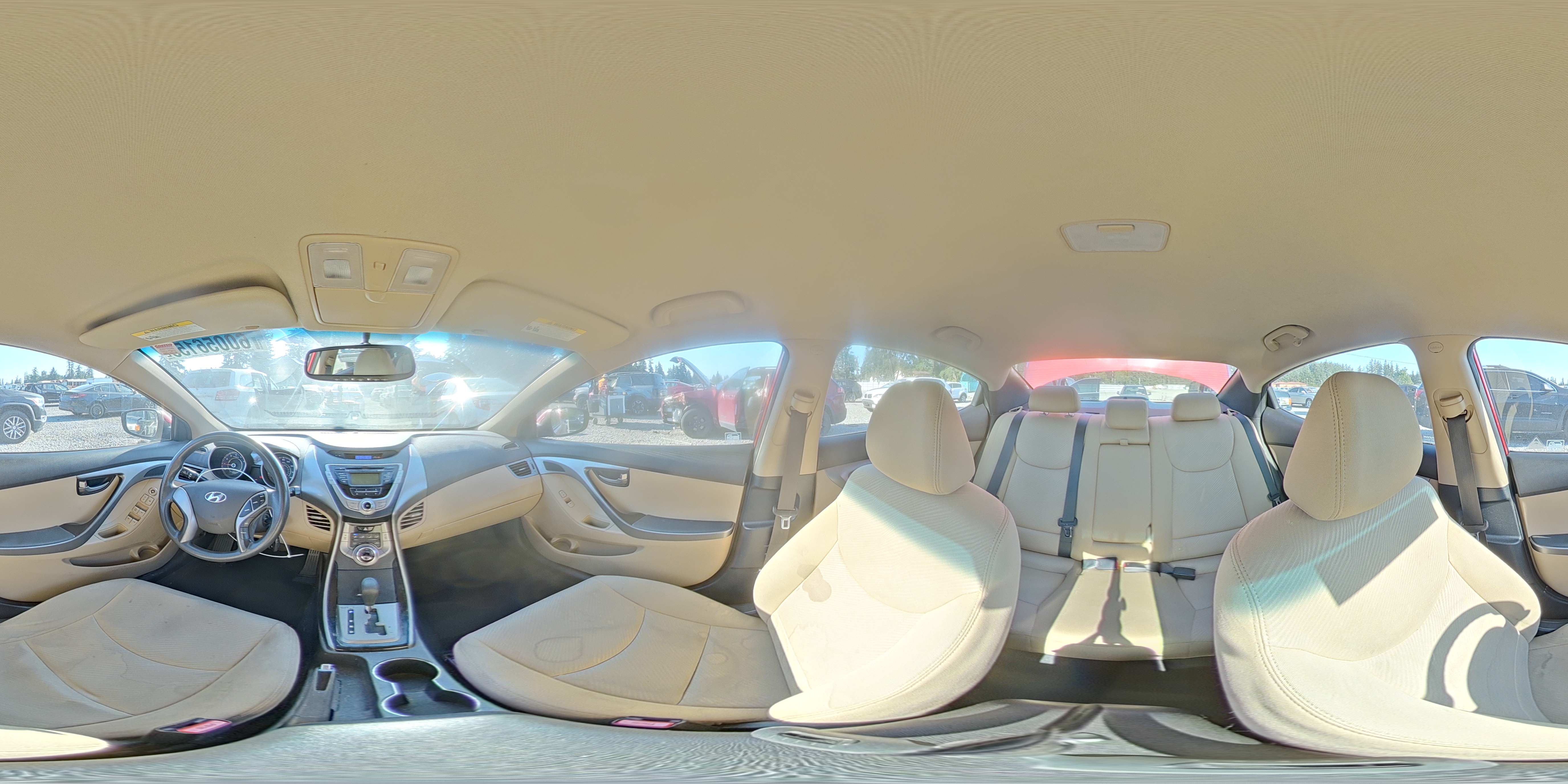 2013 Hyundai Elantra Gls Red vin: KMHDH4AE9DU638317