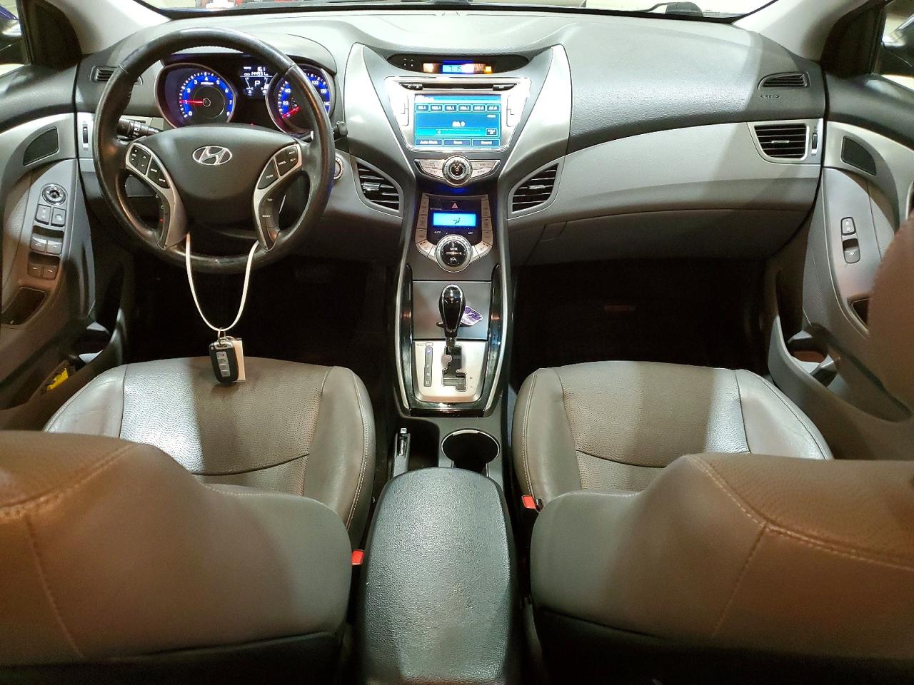 2013 Hyundai Elantra Limited Синий vin: KMHDH4AE9DU661452