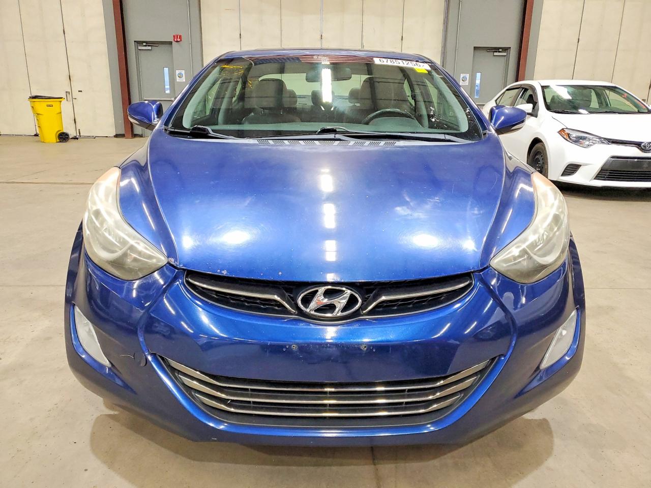 2013 Hyundai Elantra Limited Синий vin: KMHDH4AE9DU661452