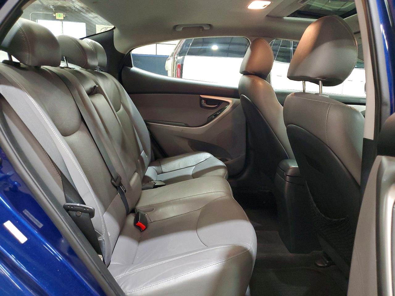 2013 Hyundai Elantra Limited Синий vin: KMHDH4AE9DU661452