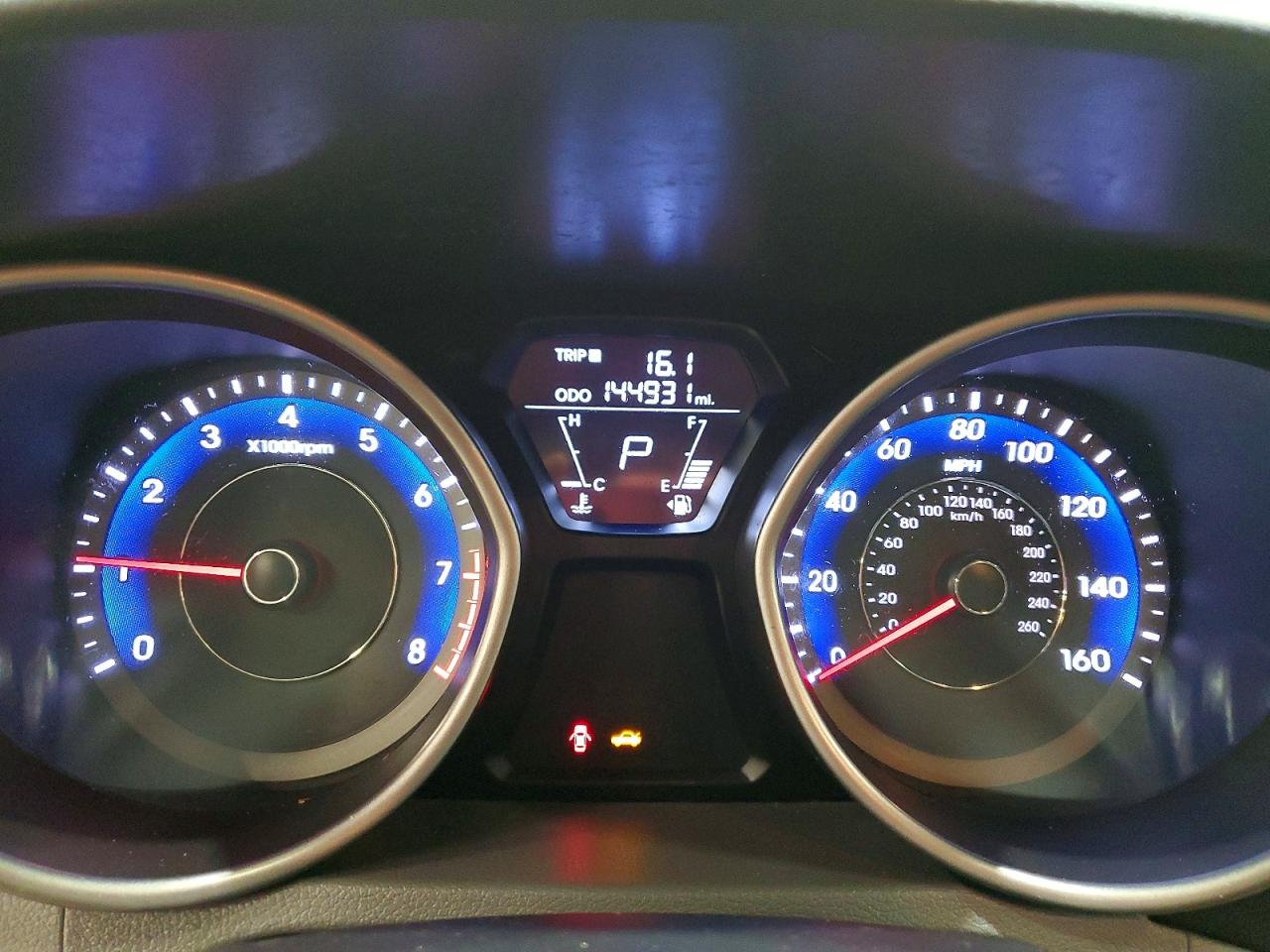 2013 Hyundai Elantra Limited Синий vin: KMHDH4AE9DU661452