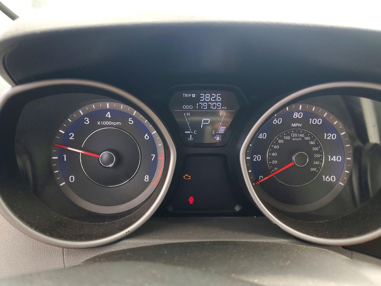 2013 Hyundai Elantra Gls Gray vin: KMHDH4AE9DU708995