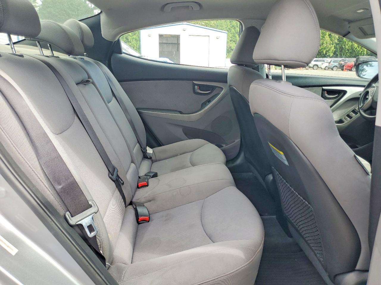 2013 Hyundai Elantra Gls Gray vin: KMHDH4AE9DU708995