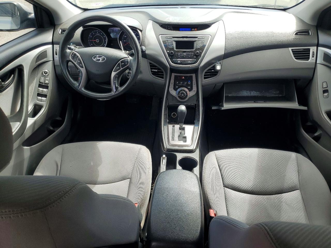 2013 Hyundai Elantra Gls Gray vin: KMHDH4AE9DU708995