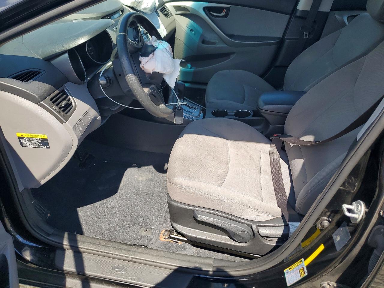 2013 Hyundai Elantra Gls Черный vin: KMHDH4AE9DU719320