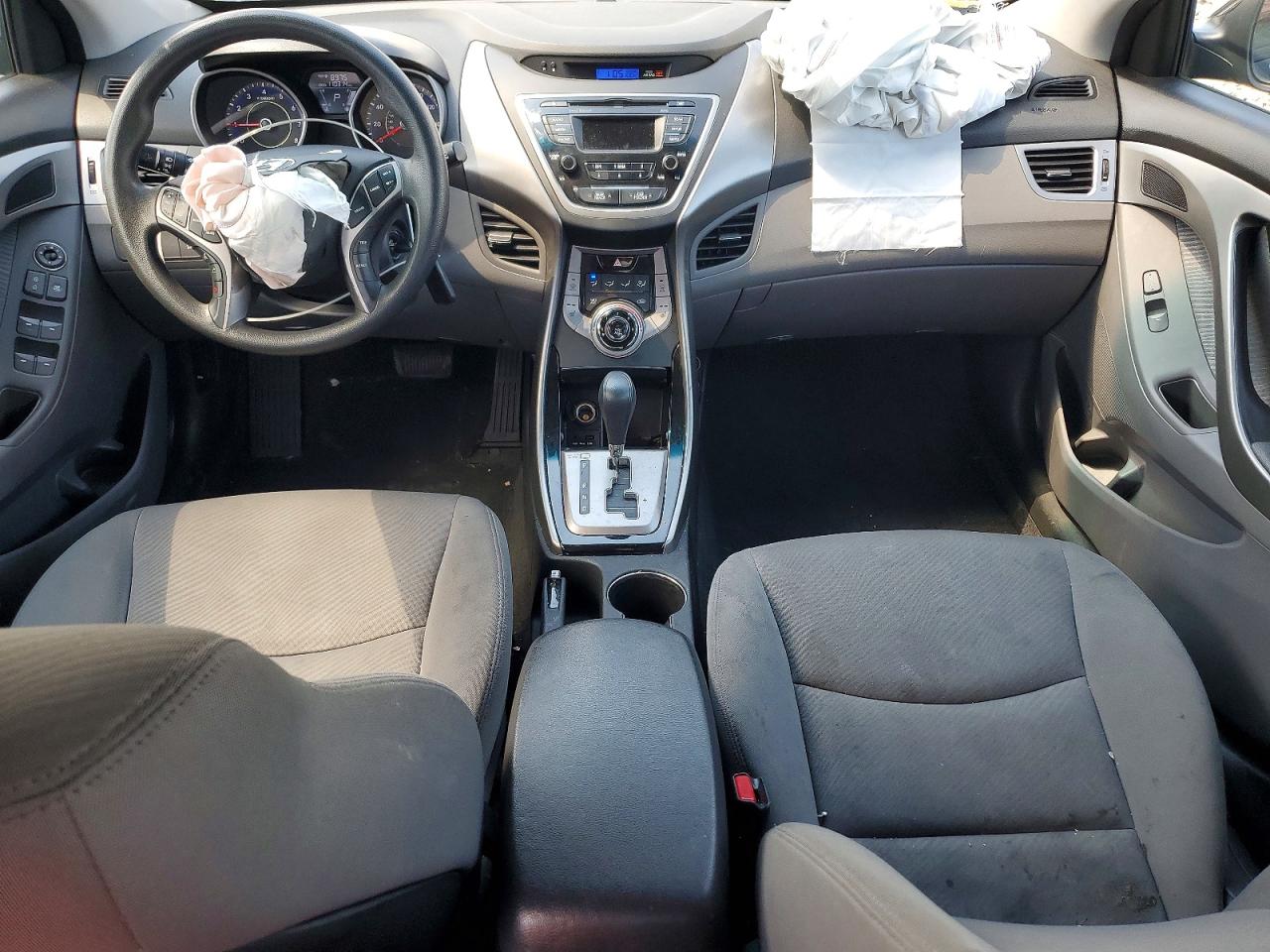 2013 Hyundai Elantra Gls Черный vin: KMHDH4AE9DU719320