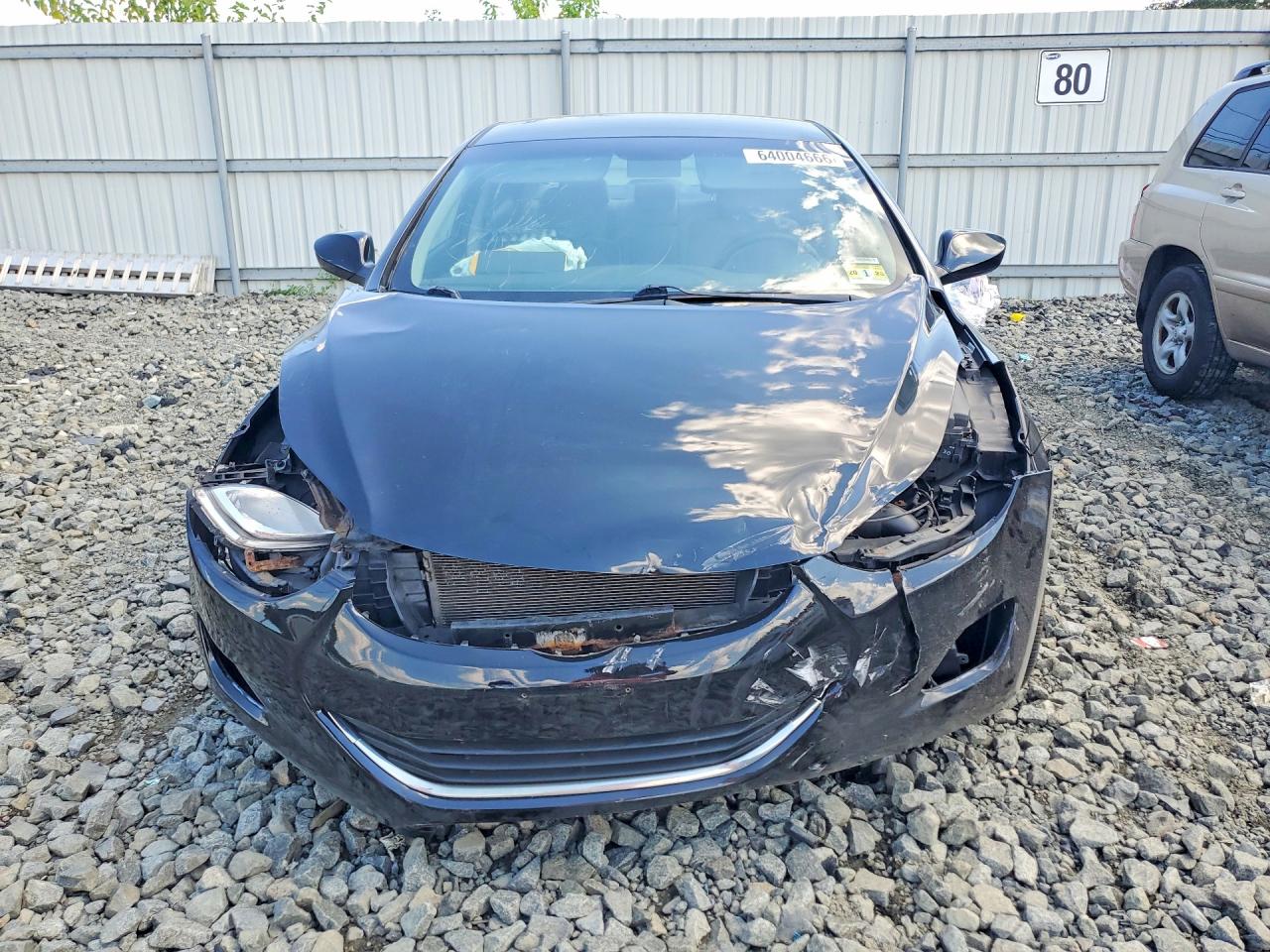 2013 Hyundai Elantra Gls Черный vin: KMHDH4AE9DU719320