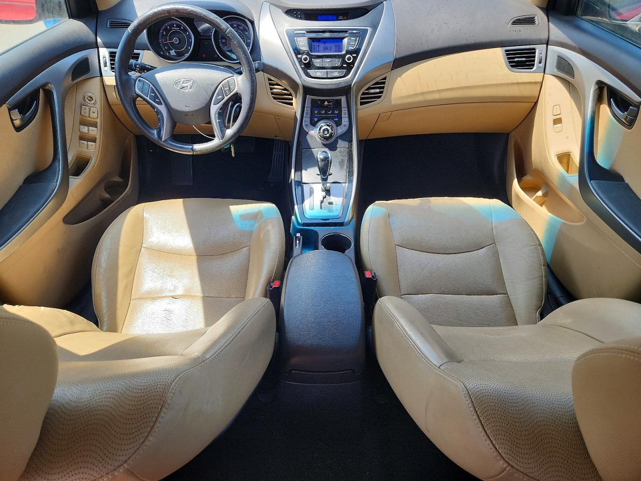 2013 Hyundai Elantra Limited Красный vin: KMHDH4AE9DU746162