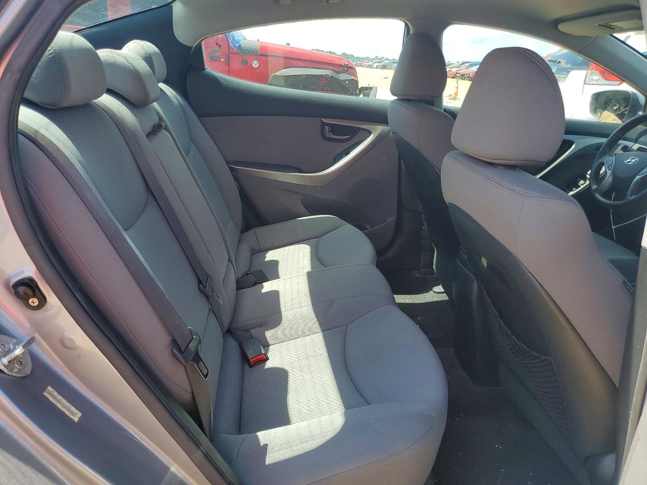 2013 Hyundai Elantra Gls Silver vin: KMHDH4AE9DU754584
