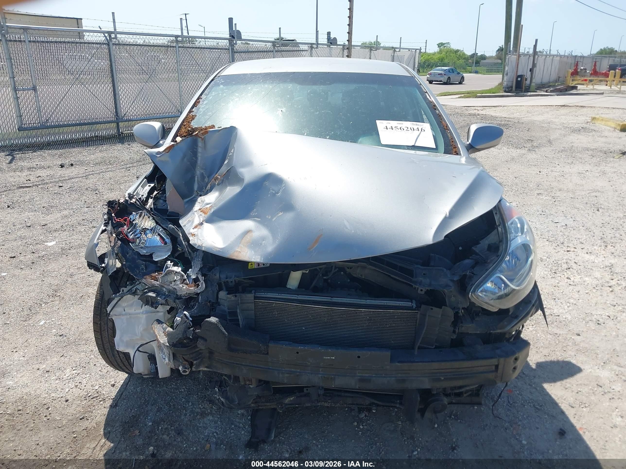2013 Hyundai Elantra Gls Silver vin: KMHDH4AE9DU775175