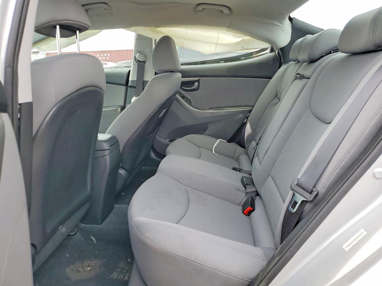 2013 Hyundai Elantra Gls Silver vin: KMHDH4AE9DU842227