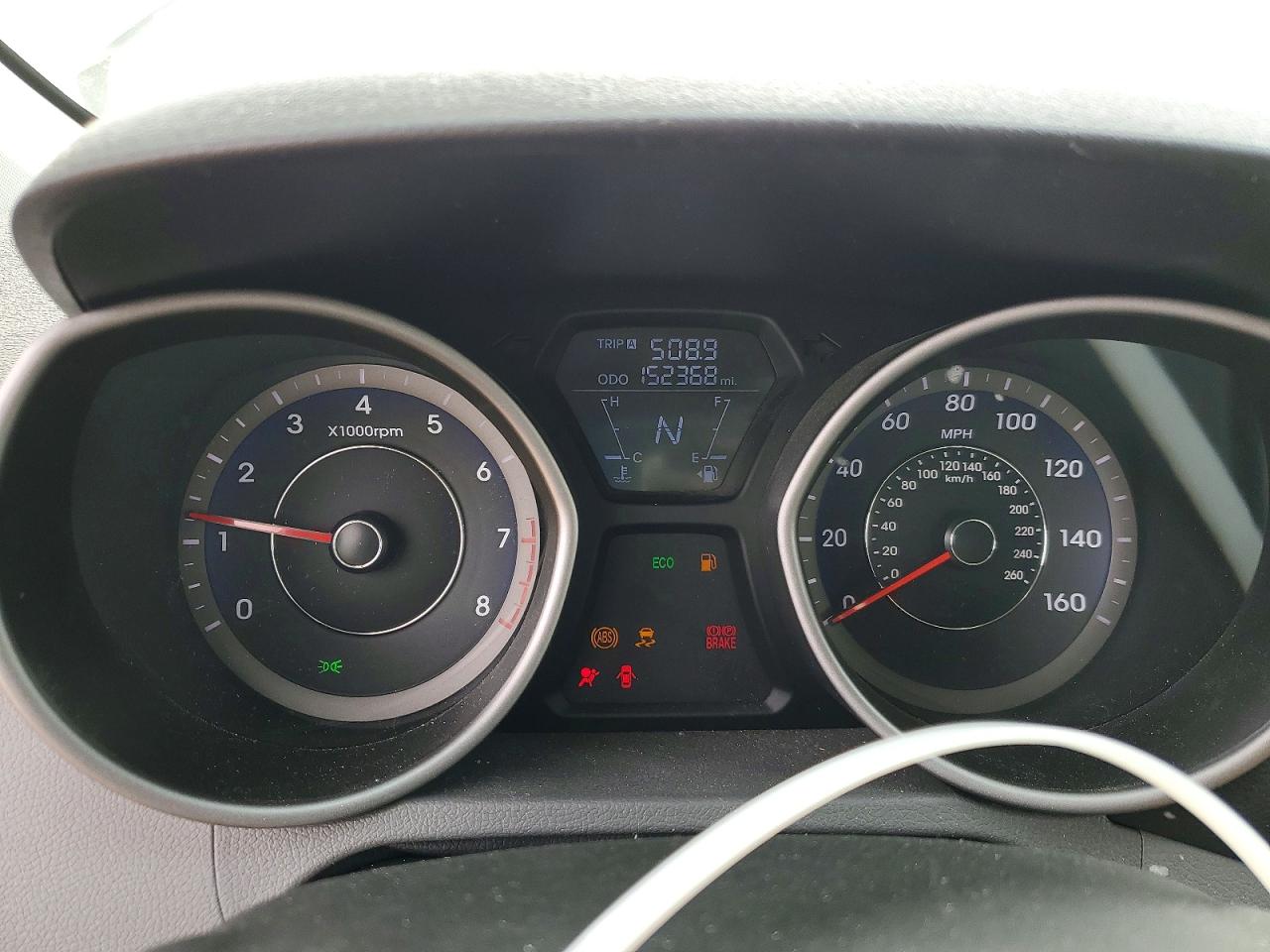 2013 Hyundai Elantra Gls Silver vin: KMHDH4AE9DU842227