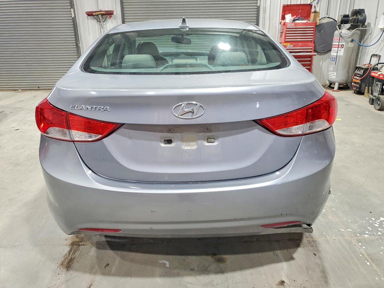 2013 Hyundai Elantra Gls Gray vin: KMHDH4AE9DU911241