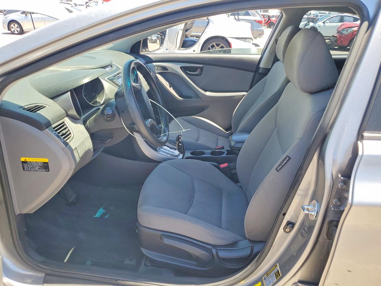 2013 Hyundai Elantra Gls Серебряный vin: KMHDH4AE9DU933899