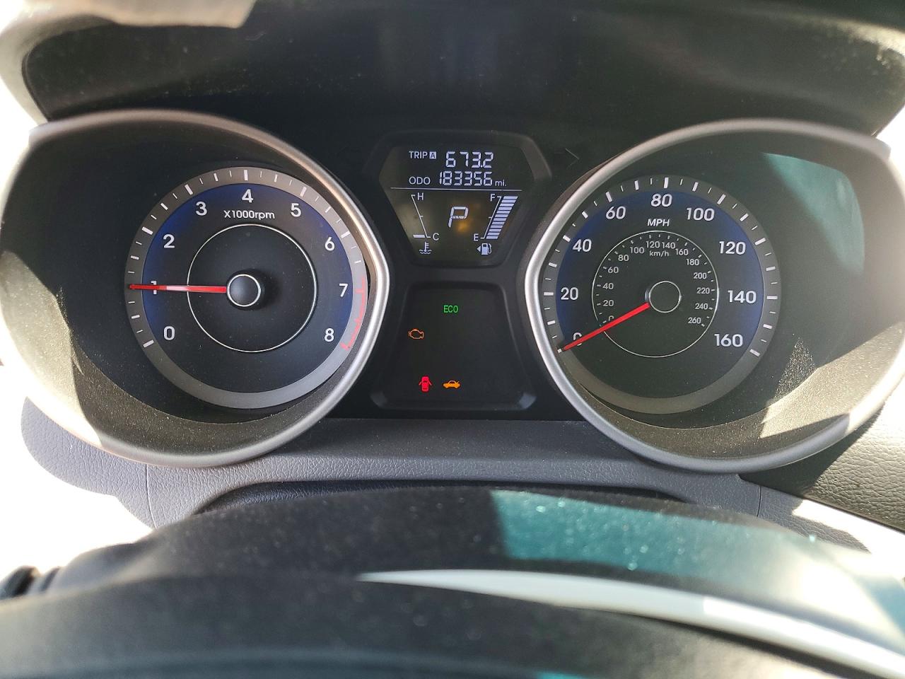 2013 Hyundai Elantra Gls Серебряный vin: KMHDH4AE9DU933899